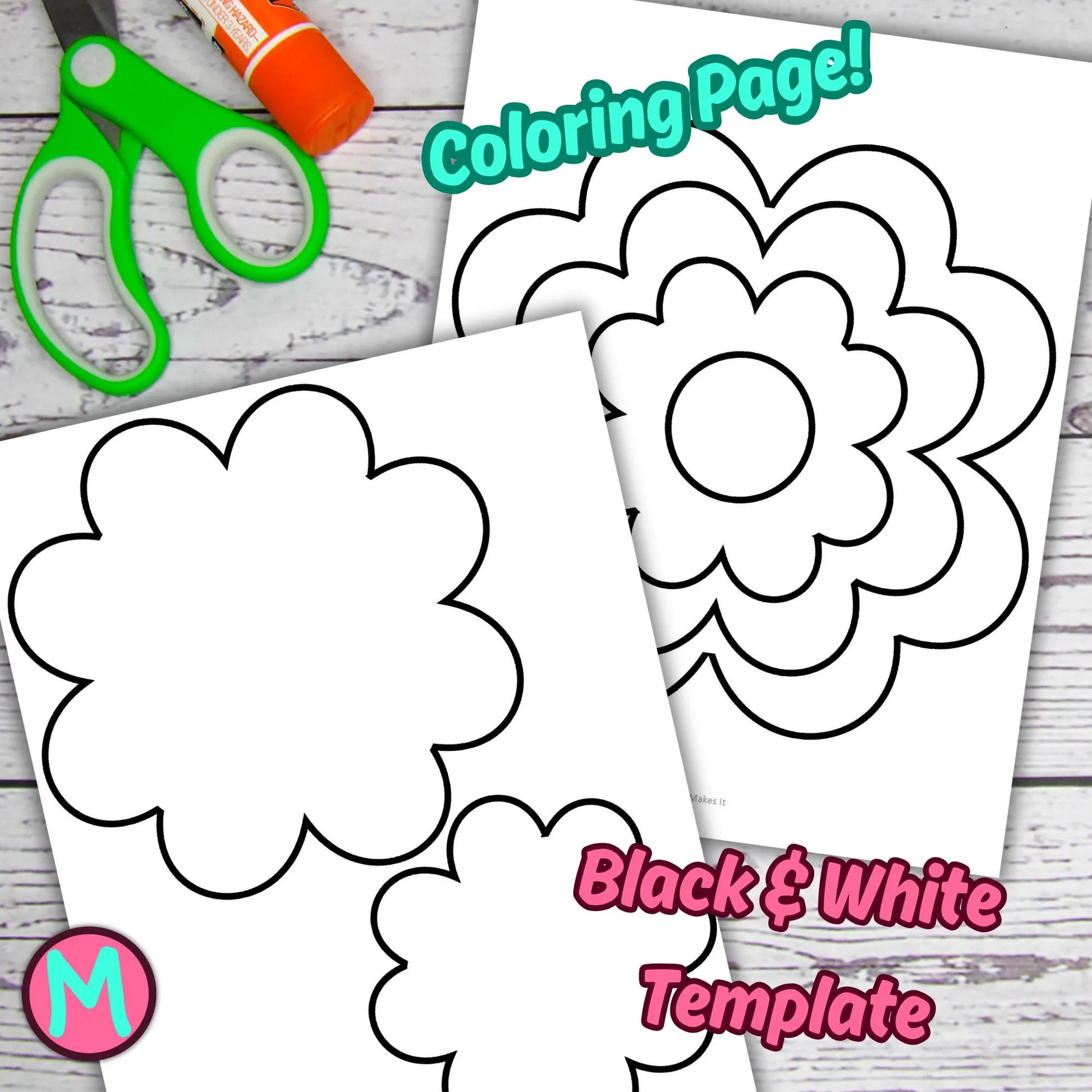 52 Weeks of Seasonal Crafts Printable, Cut and Glue Crafts for Kids, Paper Crafts For Preschool, Fun Elementary Kids Crafts