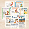 First Grade Printable Bundle,Printable First Grade Activity,Reading Comprehension Worksheets, Educational Classroom Worksheet,Back to school
