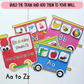 Beginning sounds activity, Preschool curriculum, Interactive wall poster for preschool, homeschool , kindergarten, toddler matching activity