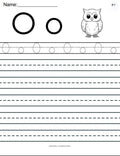 Pre-K Kindergarten 1st Grade Alphabet Tracing Worksheets | 26 Pge PDF Workbook |Uppercase Lowercase Letter Practice | Handwriting Activities