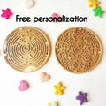 Gift for kids for adults Double-sided labyrinth maze Family game night Brain teaser Mind Problem-solving Concentration Strategy Coordination