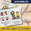 Behavior Social Story Collection | No Hitting, Biting, Spitting, Throwing | Social Emotional Learning & Behavior Management