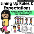 Preschool Classroom Rules Bundle | Posters, Mini Books & Behavior Expectations | Back to School Printables