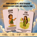Bible Character Cards for Kids – Printable Christian Flashcards with Verses | Faith Learning Tool for Families & Sunday School
