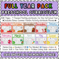 Full Year Preschool Activity Workbooks Age 3-5, Preschool Curriculum, Preschool Worksheets, Homeschool Preschool, Learning, Pre-K Activities