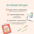 Kids DIY Clay Kit — Make and Paint Your Own Trinket Dishes - Birthday Party Supplies - Fun Summer Activity -  Rainy Day Activity