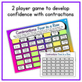 Printable Contraction Games for Elementary: Engaging Practice for School & Homeschool Learning