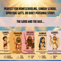 Bible Character Cards for Kids – Printable Christian Flashcards with Verses | Faith Learning Tool for Families & Sunday School