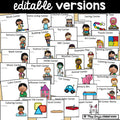 Editable Center Signs With Learning Objectives and Images | Preschool, Pre-K, Kindergarten, Daycare & Early Education Center Signs