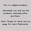Sign Language Flashcards, ASL Alphabet, Daily Words and Numbers, Printable Beginner PDF Set, Learn American Sign Language for Kids