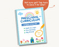 Back to School Bundle for Ages 3-4 | Preschool Curriculum Worksheets | Homeschool Pre-K Printables | ABC, Writing & Counting Activities