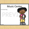 Editable Center Signs With Learning Objectives and Images | Preschool, Pre-K, Kindergarten, Daycare & Early Education Center Signs