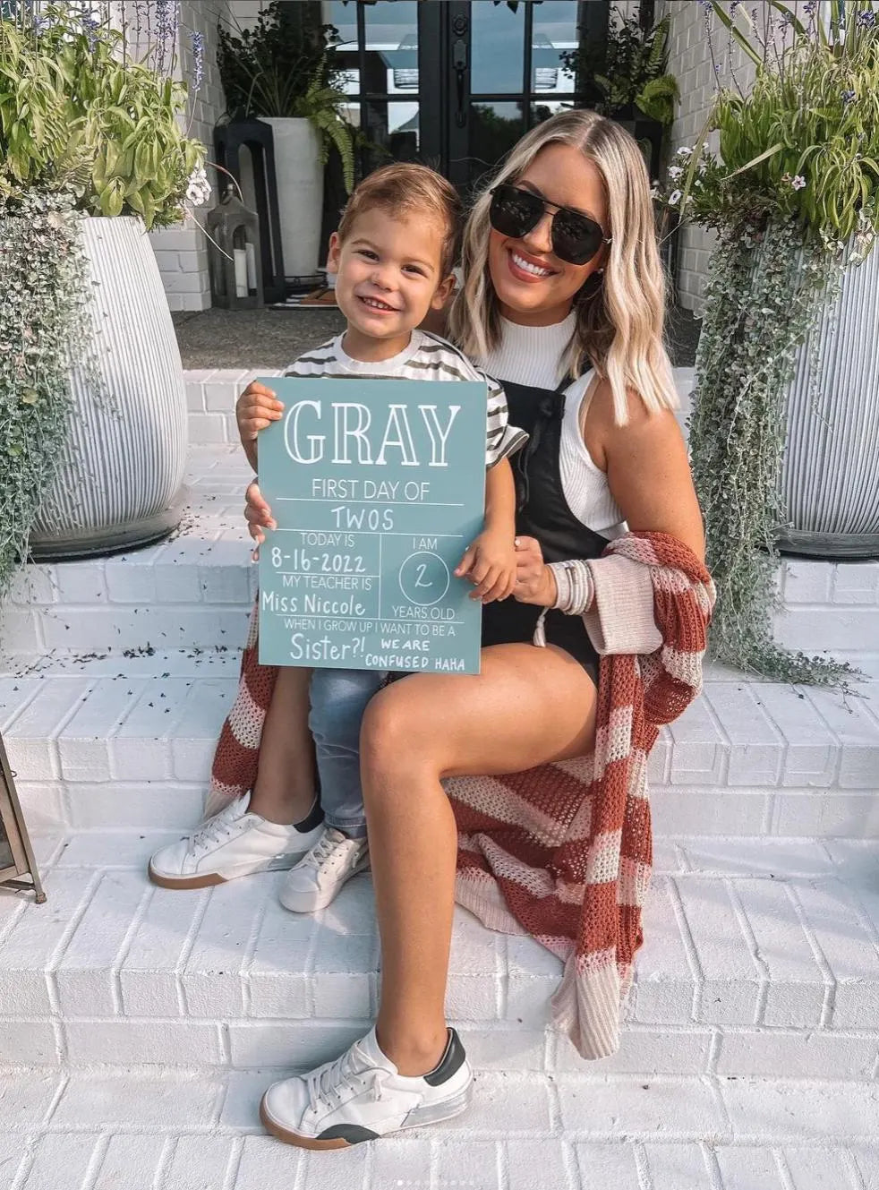 First Day Of School Sign, Back to School Sign, Personalizable Reusable School Sign, School Photo Prop, School Sign For Kids