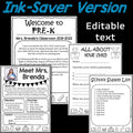 Welcome Letter, Meet the Teacher Template EDITABLE, Classroom Supply List, Back to School, School Supply List, Printable