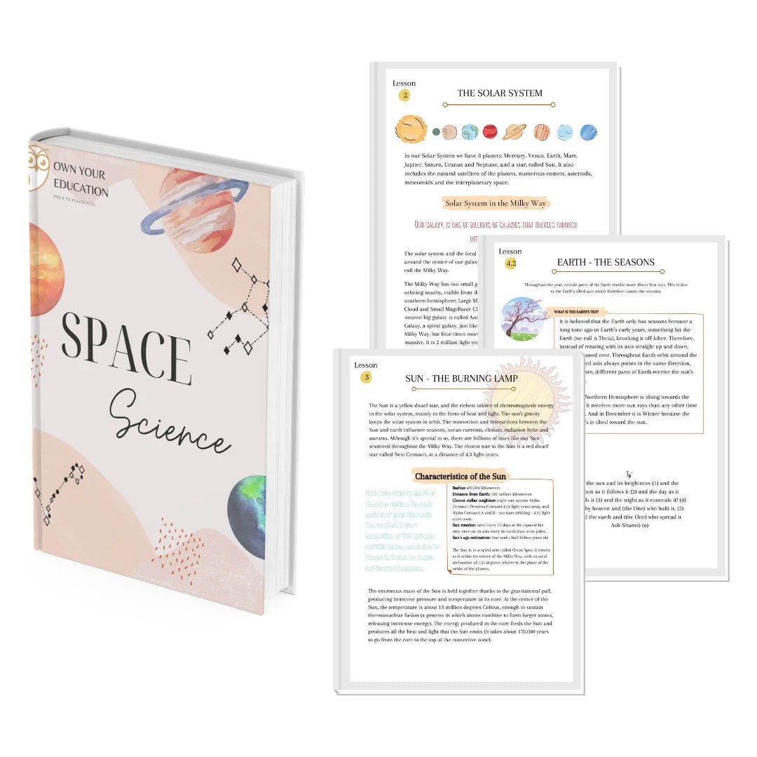 Space Science Curriculum, Solar System, Constellations, Science Curriculum, Unit Study, Homeschool Resources, STEM Activities