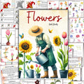 BOTANY bundle, Flower unit, Roots unit, Fruits unit, trees unit, Leaf unit, Anatomy bundle, life cycle, plant science unit, plant homeschool