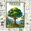 BOTANY bundle, Flower unit, Roots unit, Fruits unit, trees unit, Leaf unit, Anatomy bundle, life cycle, plant science unit, plant homeschool