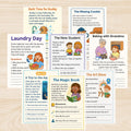 First Grade Printable Bundle,Printable First Grade Activity,Reading Comprehension Worksheets, Educational Classroom Worksheet,Back to school