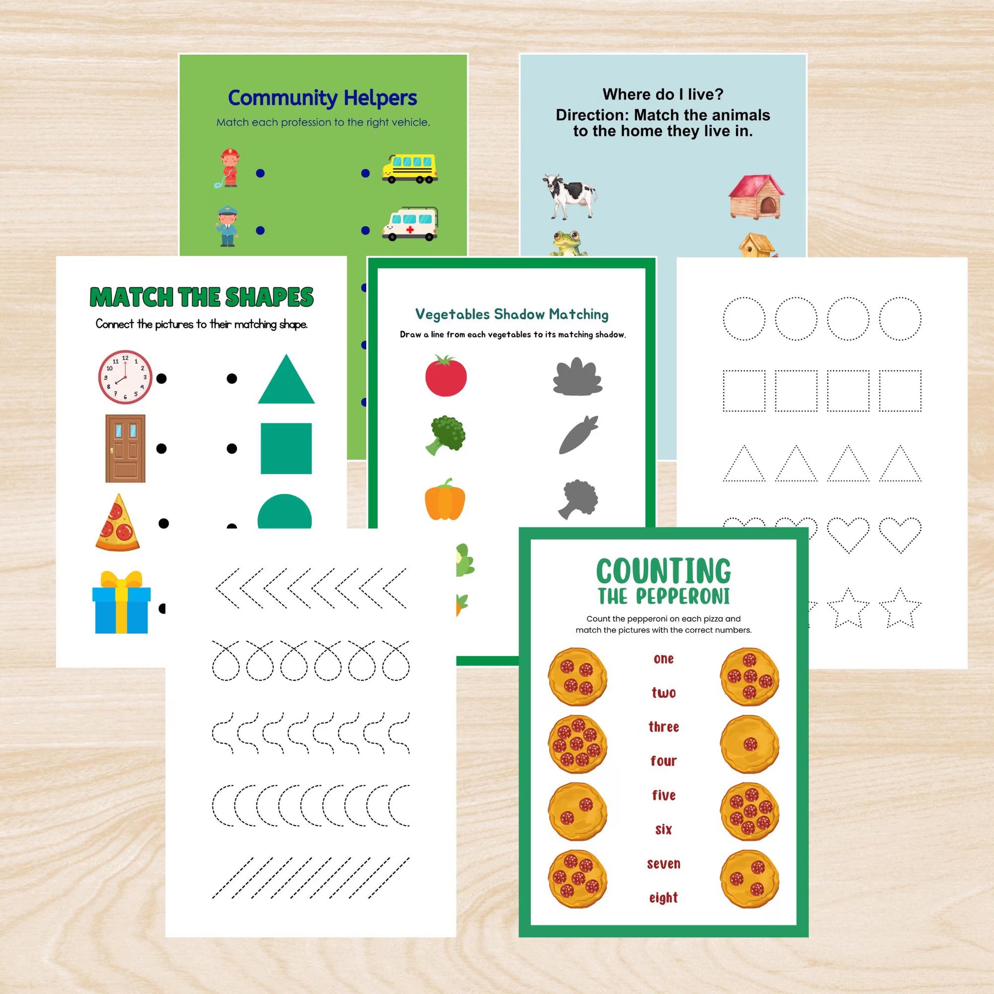 First Grade Printable Bundle,Printable First Grade Activity,Reading Comprehension Worksheets, Educational Classroom Worksheet,Back to school