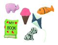 ABC Alphabet Wall Hanging (Red) Educational Chart Toddler Preschoolers