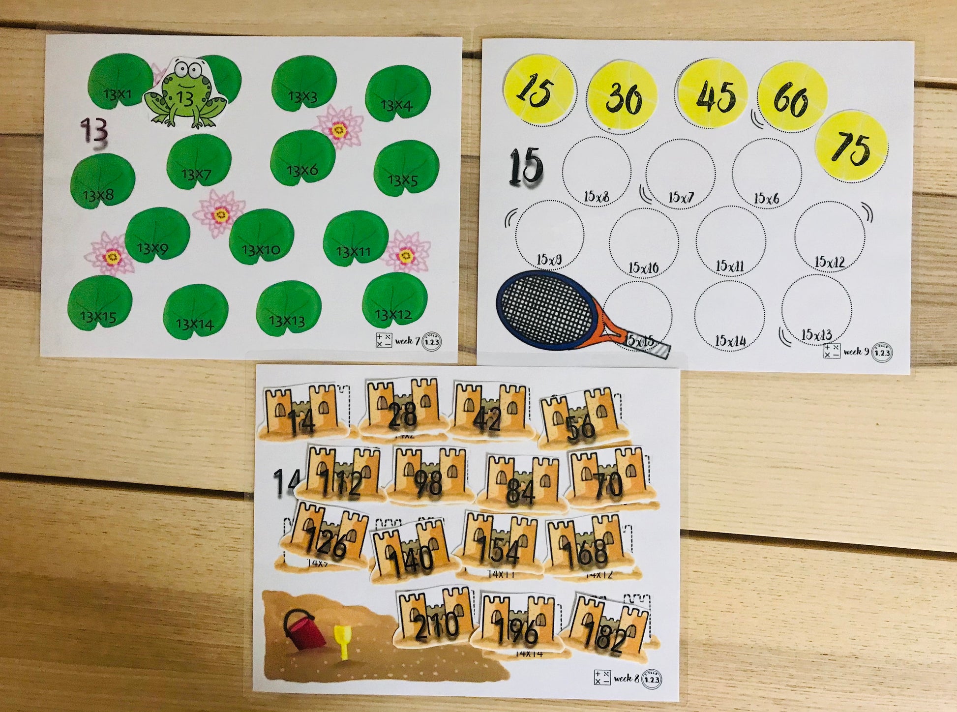 CC Cycle 1, 2, 3 - Math - Interactive Laminates - *PDF*