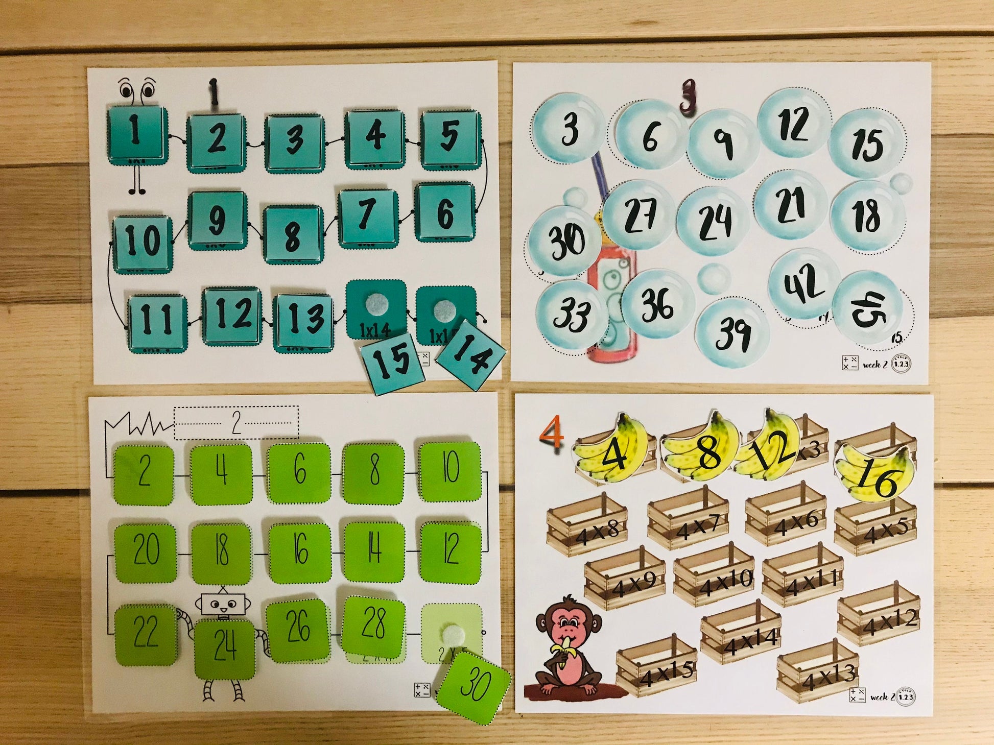 CC Cycle 1, 2, 3 - Math - Interactive Laminates - *PDF*