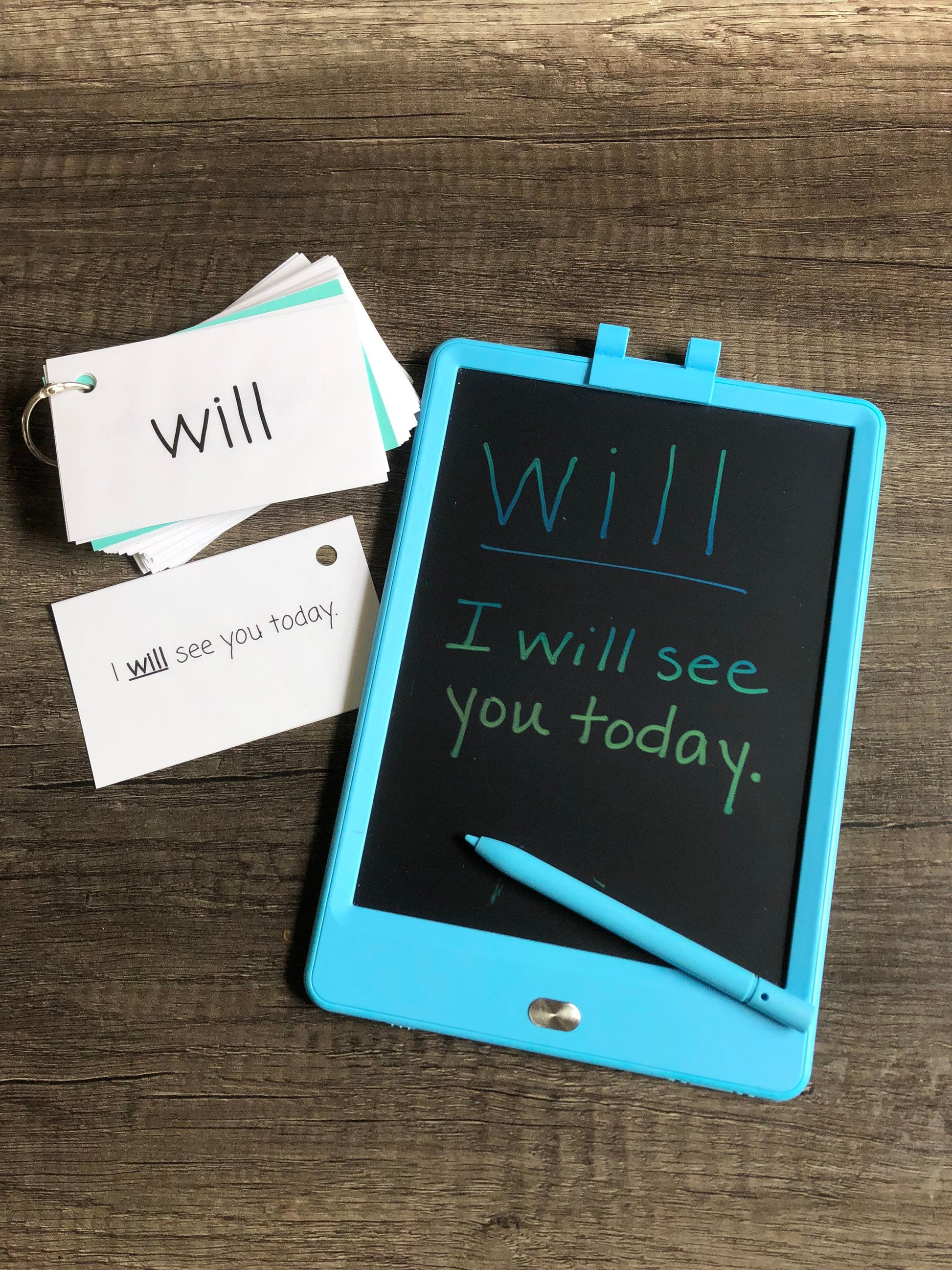 Dolch Sight Word Sentence Flash Cards - preschool, kindergarten, educational flashcards, homeschool, laminated, back to school activities