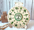 Wooden Wheel of the Year, Celtic Tree Calendar, Wooden perpetual calendar, Wall Calendar, Learning Wheel
