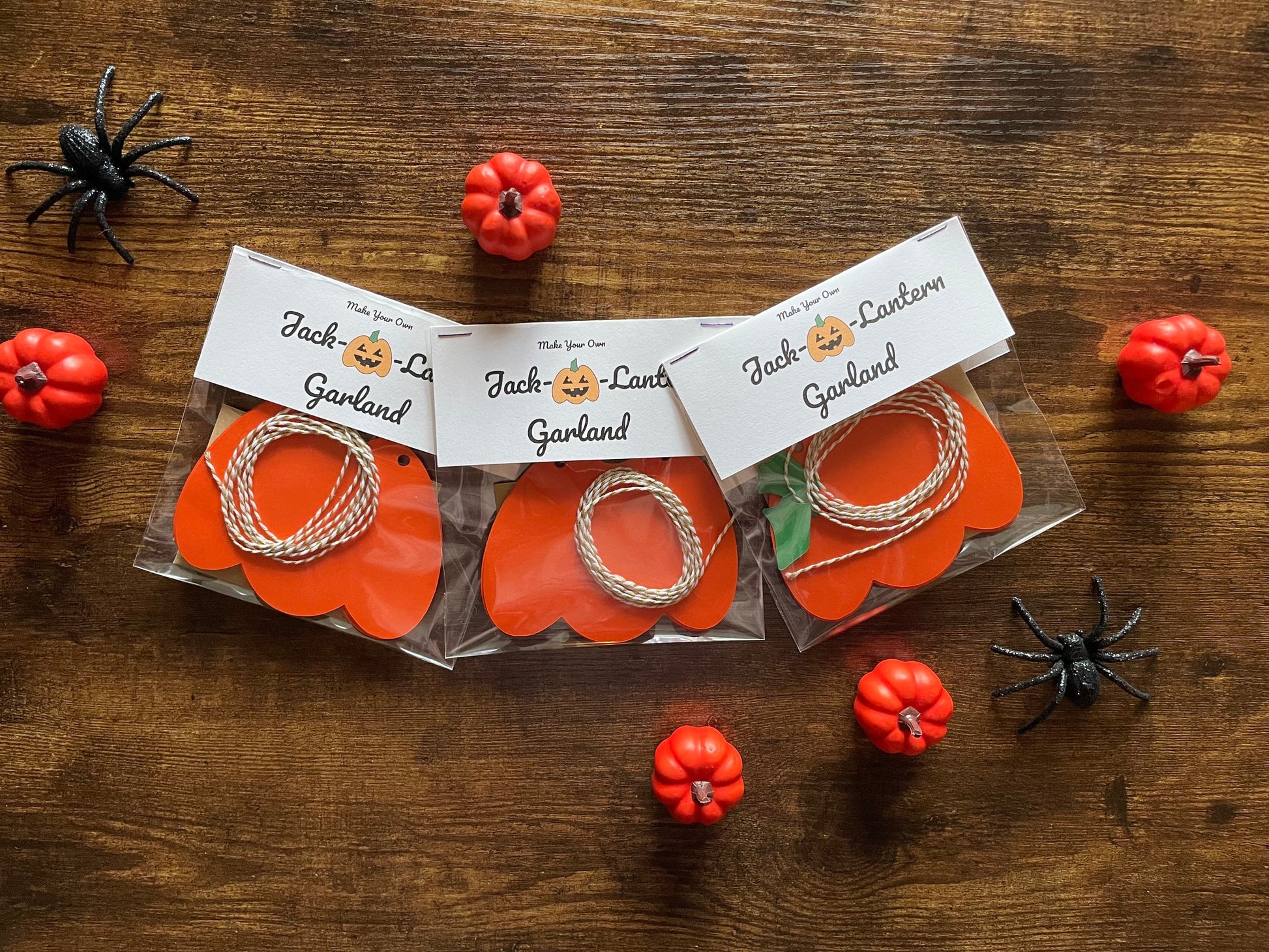 Make Your Own Pumpkin Garland Kit