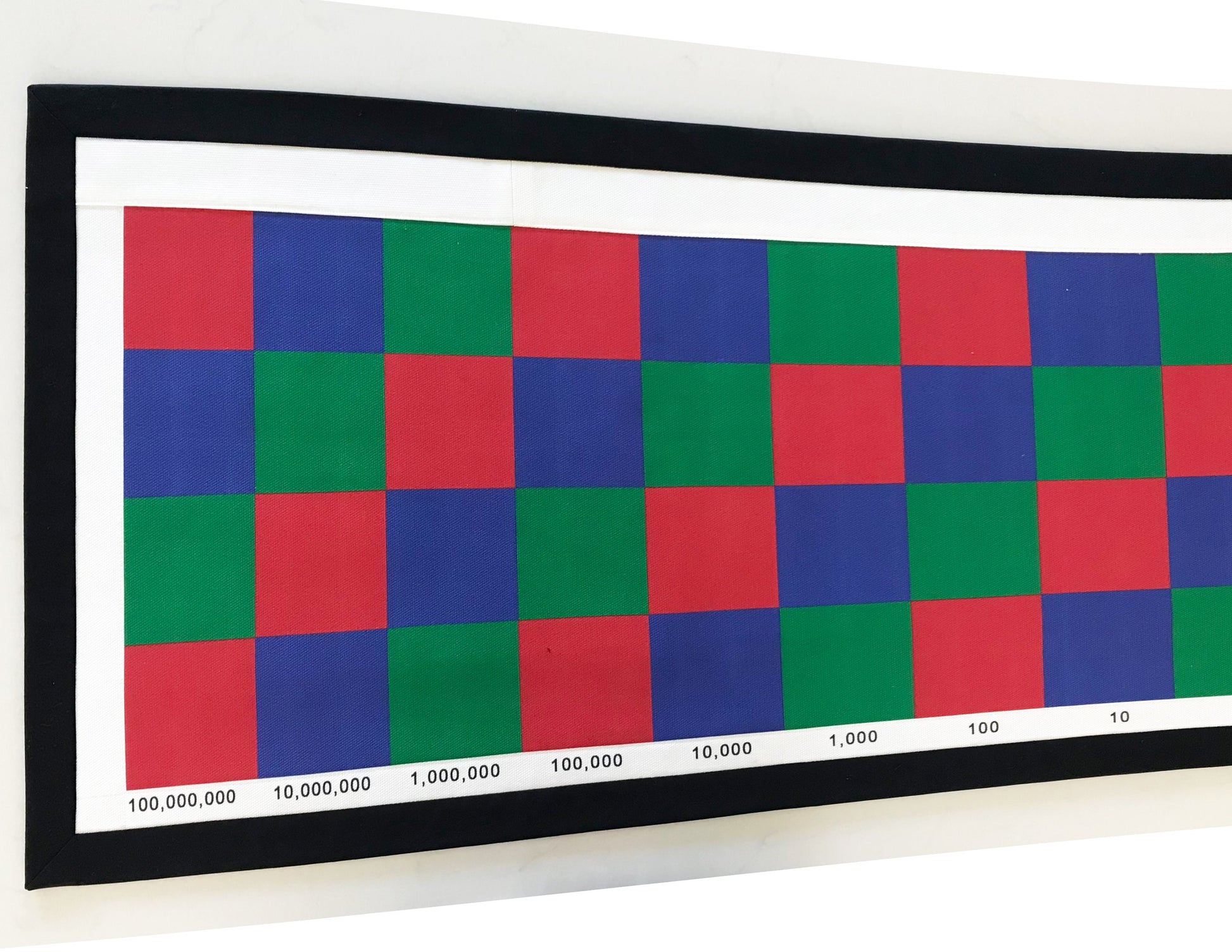 Multiplication Checkerboard Math (Printed), (Cotton Fabric) Montessori Checkerboard Mat, Montessori work mat, Montessori