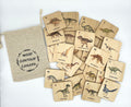 Dinosaur alphabet wooden flashcards/ Montessori Learning Dinosaur activity/ Toddler Kids Dinosaur Lover Toys/ Animals Alphabet Cards
