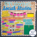 Social Studies Bulletin Board Kit