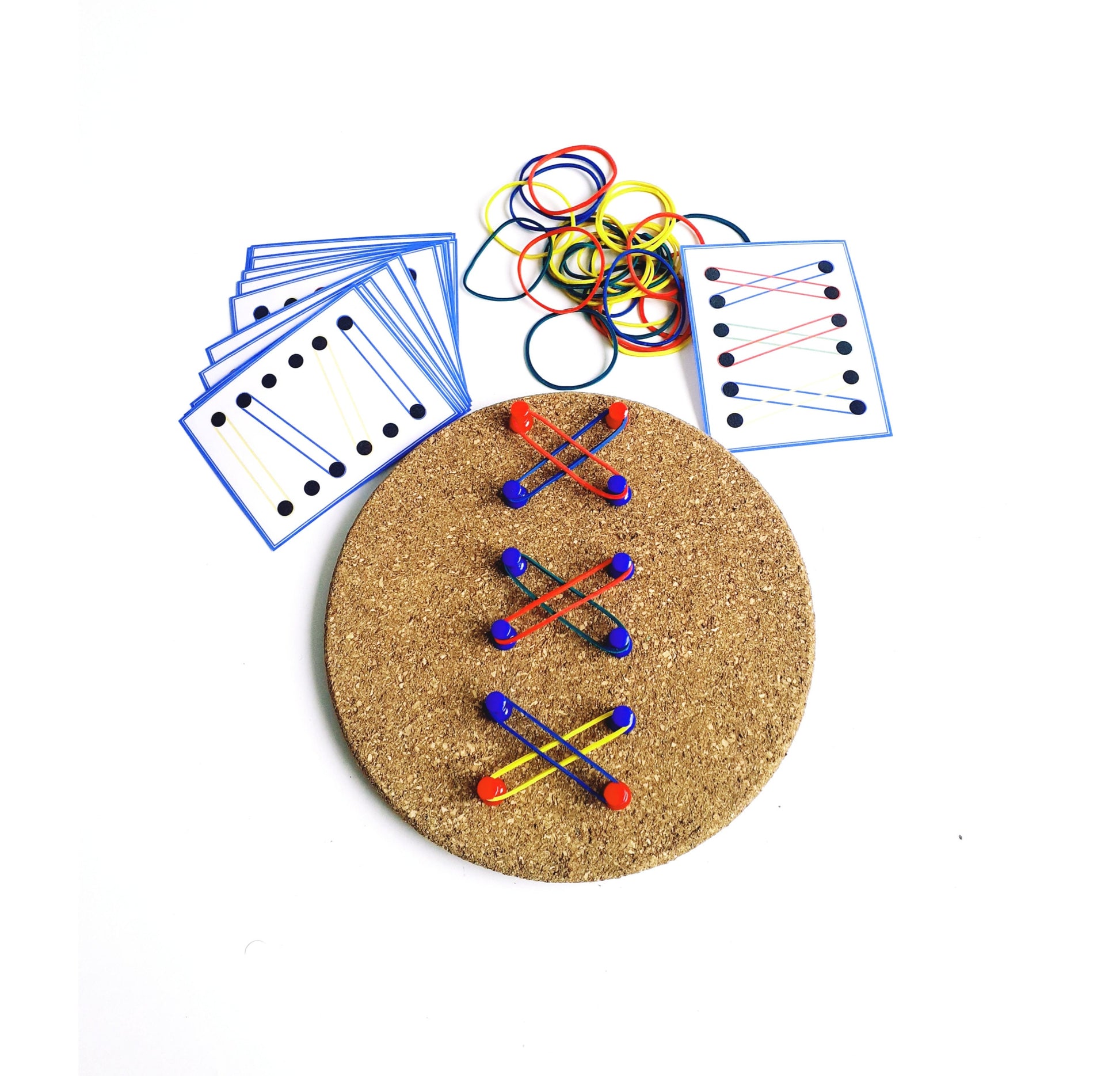 Rubber Band Play, Fine Motor Activity, Montessori Activities, Fine Motor