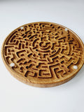 Gift for kids for adults Double-sided labyrinth maze Family game night Brain teaser Mind Problem-solving Concentration Strategy Coordination