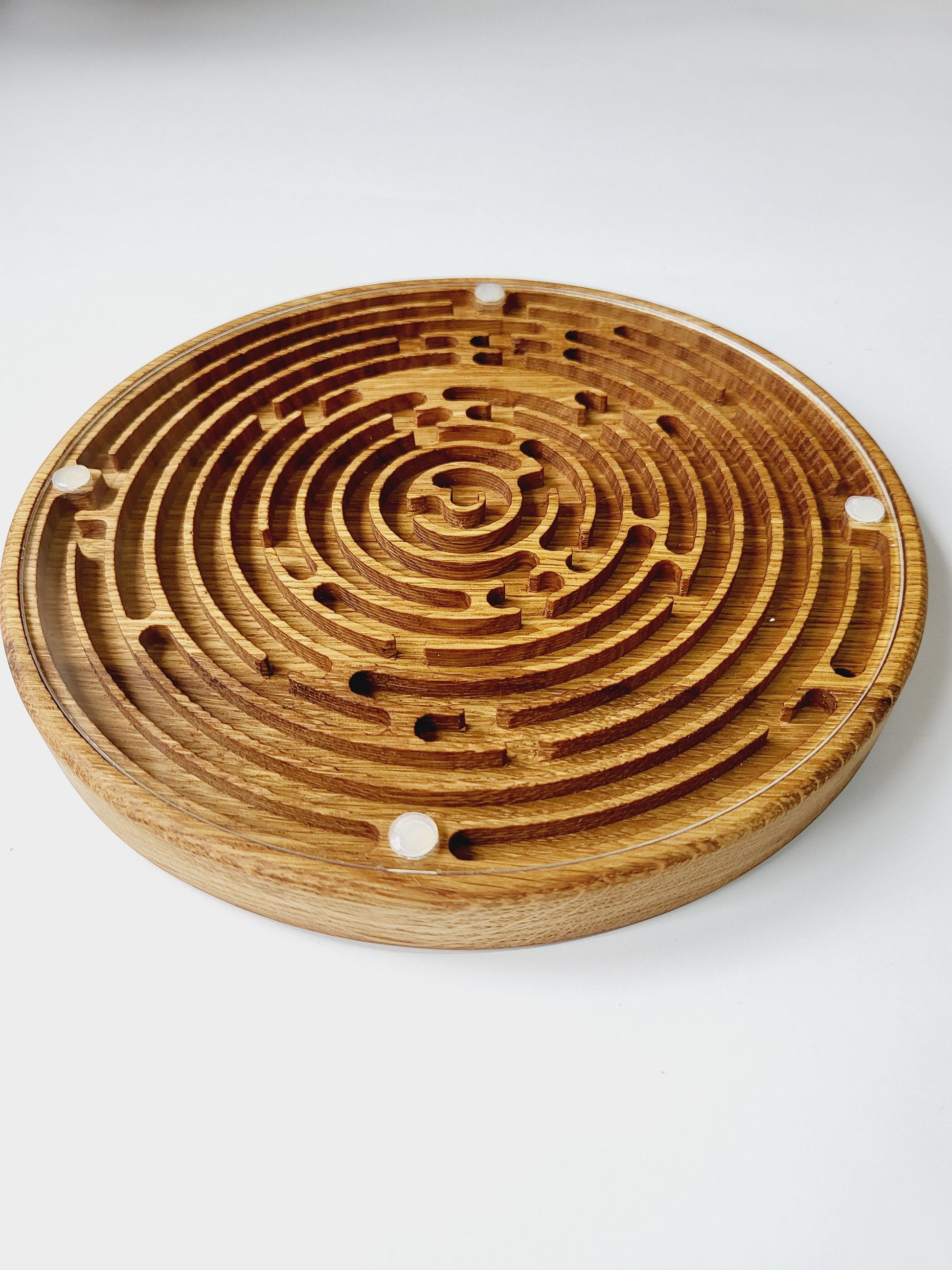 Gift for kids for adults Double-sided labyrinth maze Family game night Brain teaser Mind Problem-solving Concentration Strategy Coordination