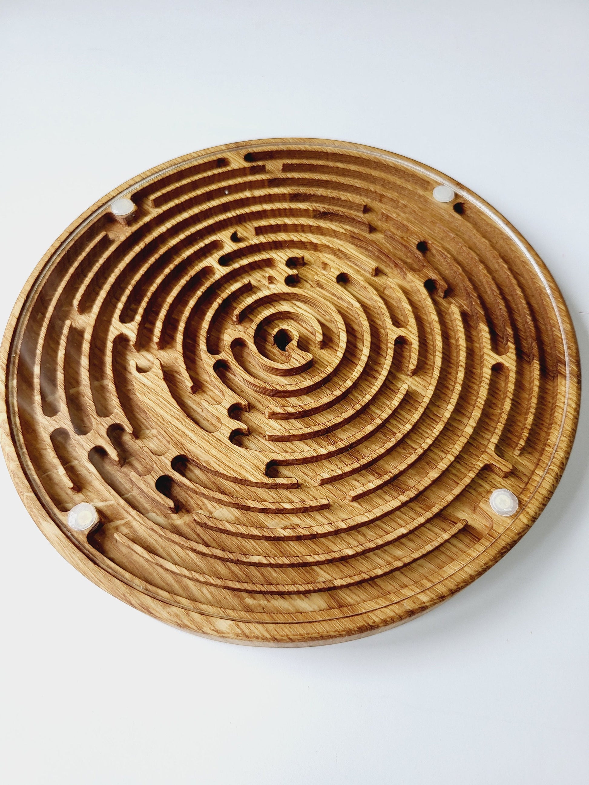 Gift for kids for adults Double-sided labyrinth maze Family game night Brain teaser Mind Problem-solving Concentration Strategy Coordination