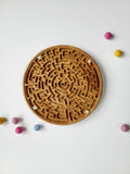 Gift for kids for adults Double-sided labyrinth maze Family game night Brain teaser Mind Problem-solving Concentration Strategy Coordination