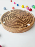 Gift for kids for adults Double-sided labyrinth maze Family game night Brain teaser Mind Problem-solving Concentration Strategy Coordination