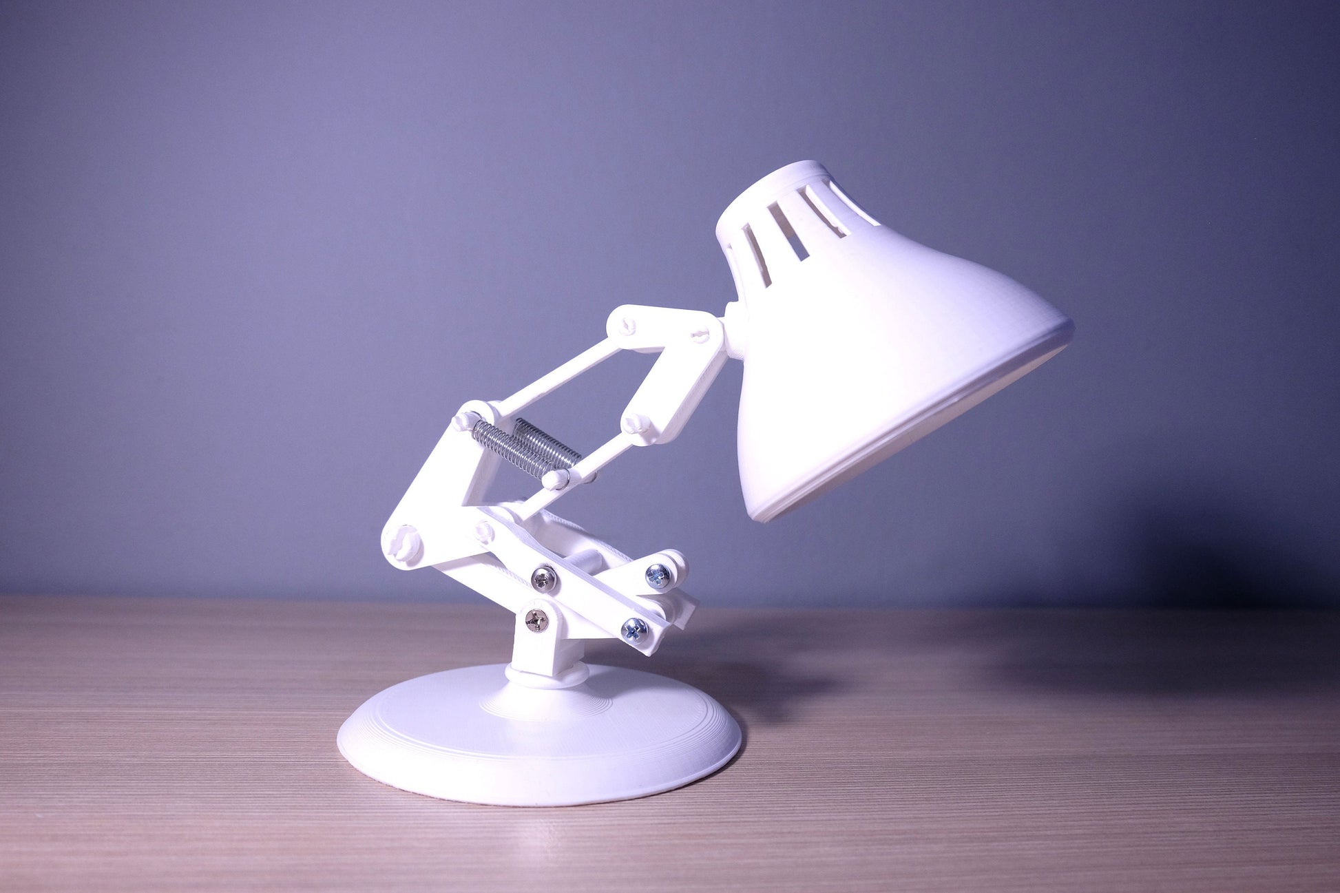 Pixar Lamp Luxo Playable Movable 3D Printed Logo Pretend Play Pixar Light Kids Toy Animation Movie 3D Print Learning Toys 3D Printing Pixar