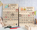 Montessori calendar, Advent calendar for kids, Perpetual calendar, Kids Calendar, Kids toy, Educatinal calendar, Toddler calendar