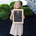 First Day of School Sign, Back to School Chalkboard, Reusable 1st Day Board, Last Day, Kindergarten, First Grade, Preschool, Ruler,