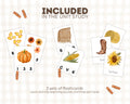 Autumn Preschool Unit Study | Fall Pre-k Printable Curriculum, Autumn Kindergarten Activities
