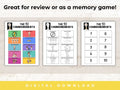 10 Commandments Printable | Bible Printable | 10 Commandments Coloring | 10 Commandments Game |