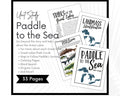 Paddle to the Sea Unit Study, Charlotte Mason Geography Homeschool Printable