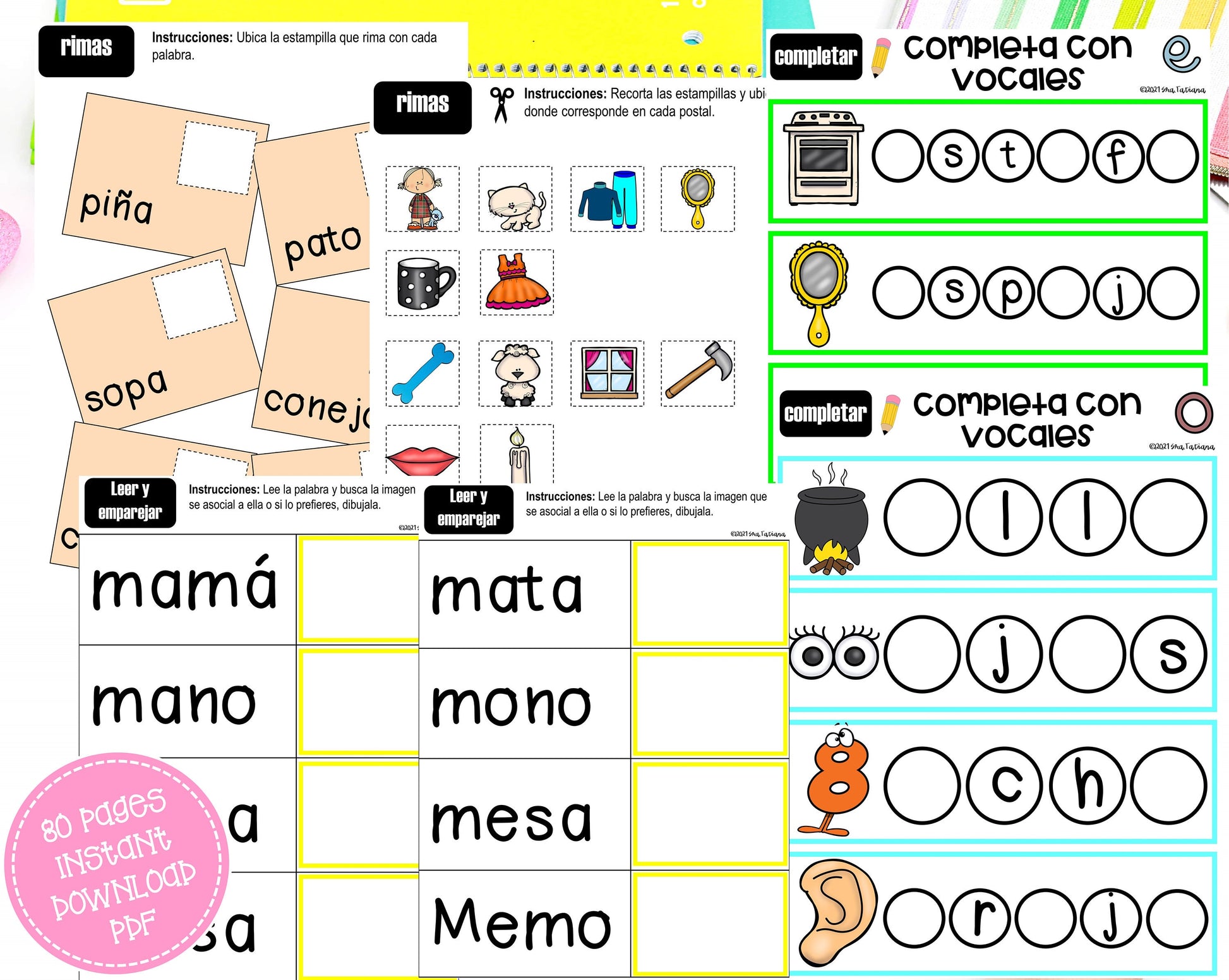Libro Interactivo de Lectura | Lectura Guiada | Guided Reading in Spanish | Spanish for Kids | Spanish Activities | PDF