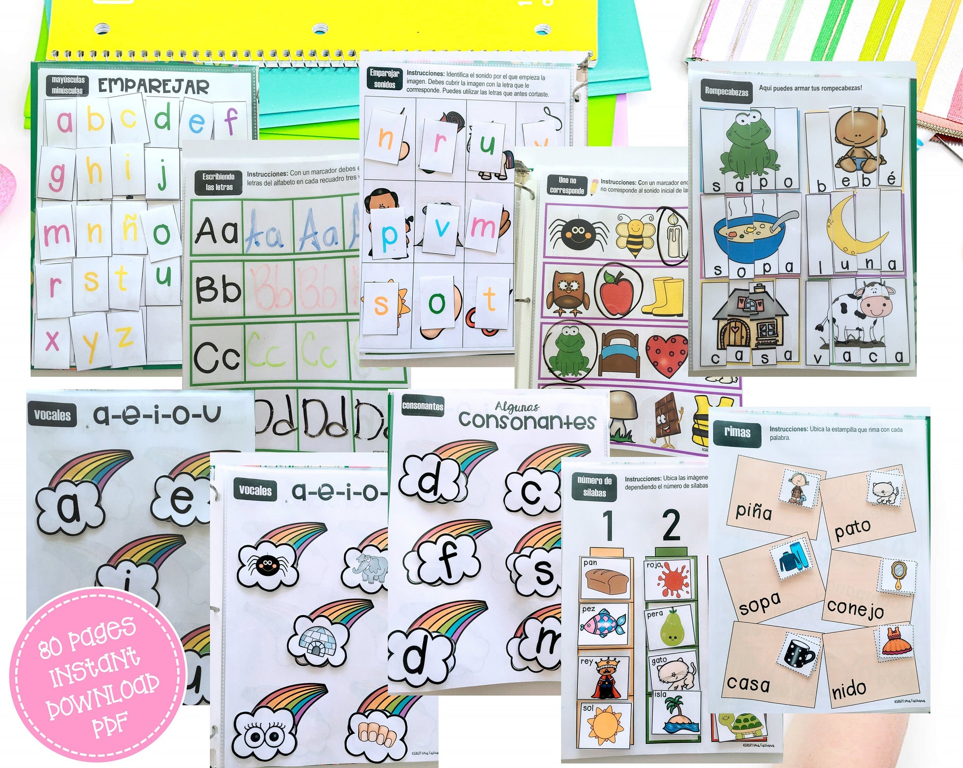 Libro Interactivo de Lectura | Lectura Guiada | Guided Reading in Spanish | Spanish for Kids | Spanish Activities | PDF