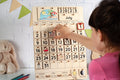 Montessori calendar, Advent calendar for kids, Perpetual calendar, Kids Calendar, Kids toy, Educatinal calendar, Toddler calendar