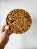 Gift for kids for adults Double-sided labyrinth maze Family game night Brain teaser Mind Problem-solving Concentration Strategy Coordination