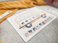 Load the Bus Activity - Preschool Pattern Practice - Wheels on the Bus Game - Toddler Play and Learn - Busy Binder - Printable