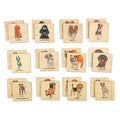 Montessori Wooden Dog Breeds Memory Game | Dogs Matching Cards For Homeschool | Stocking Stuffer | Toddler Gift | Develops Motor Skills Toy